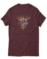T-Shirt Αντρικό - Challenge Limits - Color Thumbnail Μπορντό