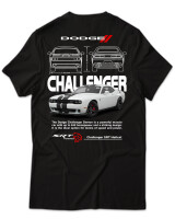 T-Shirt Unisex - Challenger - Color Thumbnail Μαύρο