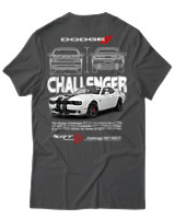 T-Shirt Unisex - Challenger - Color Thumbnail Ανθρακί