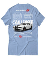 T-Shirt Unisex - Challenger - Color Thumbnail Γαλάζιο