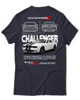 T-Shirt Unisex - Challenger - Color Thumbnail Σκούρο Μπλε