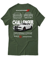 T-Shirt Unisex - Challenger - Color Thumbnail Κυπαρισσί