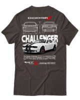 T-Shirt Unisex - Challenger - Color Thumbnail Καφέ