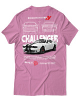 T-Shirt Unisex - Challenger - Color Thumbnail Ροζ