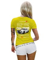 T-Shirt Στενή Γραμμή Γυναικείο - Challenger - Color Thumbnail Κίτρινο