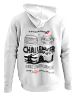 Φούτερ με κουκούλα Αντρικό - Challenger - Color Thumbnail ΄Ασπρο