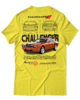 T-Shirt Αντρικό - Challenger - Color Thumbnail Κίτρινο