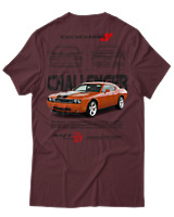 T-Shirt Αντρικό - Challenger - Color Thumbnail Μπορντό