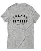 T-Shirt Αντρικό - Champs Elyssees - Color Thumbnail Γκρι Μελανζέ