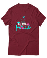 T-Shirt Αντρικό - Change The Rules - Color Thumbnail Σκούρο Κόκκινο