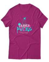T-Shirt Αντρικό - Change The Rules - Color Thumbnail Φουξια