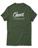 T-Shirt Αντρικό - Chaos Coordinator - Color Thumbnail Κυπαρισσί