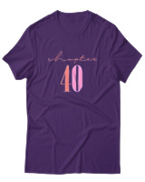 T-Shirt  Γυναικείο - Chapter 40 - Color Thumbnail Μώβ