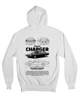 Ζακέτα Φούτερ με κουκούλα - Charger 1970 - Color Thumbnail 'Ασπρο