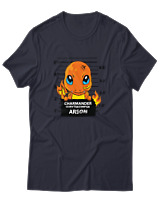 T-Shirt Αντρικό - Charmander Mugshot - Color Thumbnail Σκούρο Μπλε