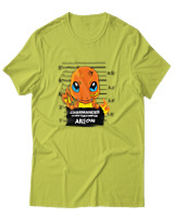 T-Shirt Αντρικό - Charmander Mugshot - Color Thumbnail Λαχανί