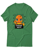 T-Shirt Αντρικό - Charmander Mugshot - Color Thumbnail Πράσινο
