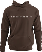 Φούτερ με κουκούλα - Chasing Serenity - Color Thumbnail Καφέ