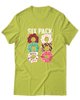 T-Shirt Αντρικό - Check Out My Sixpack - Color Thumbnail Λαχανί