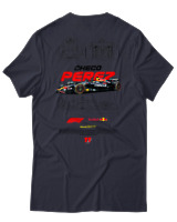 T-Shirt Unisex - Checo Perez F1 - Color Thumbnail Σκούρο Μπλε