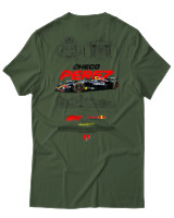 T-Shirt Unisex - Checo Perez F1 - Color Thumbnail Κυπαρισσί