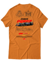 T-Shirt Unisex - Checo Perez F1 - Color Thumbnail Πορτοκαλί