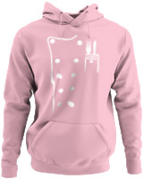 Φούτερ με κουκούλα - Chef Custom - Color Thumbnail Pink