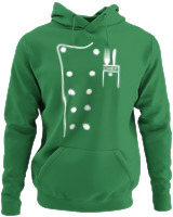 Φούτερ με κουκούλα - Chef Custom - Color Thumbnail Kelly Green