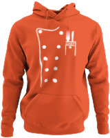 Φούτερ με κουκούλα - Chef Custom - Color Thumbnail Orange
