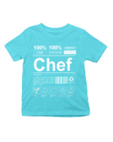 T-Shirt  Παιδικό - Chef - Color Thumbnail Οινοπνευματί