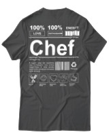 T-Shirt Αντρικό - Chef - Color Thumbnail Ανθρακί