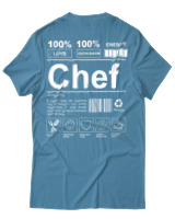 T-Shirt Αντρικό - Chef - Color Thumbnail Τιρκουάζ