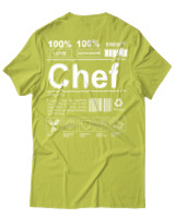 T-Shirt Αντρικό - Chef - Color Thumbnail Λαχανί