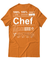 T-Shirt Αντρικό - Chef - Color Thumbnail Πορτοκαλί