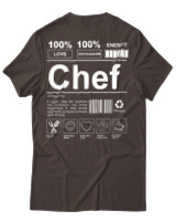 T-Shirt Αντρικό - Chef - Color Thumbnail Καφέ