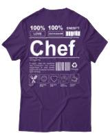 T-Shirt Αντρικό - Chef - Color Thumbnail Σκούρο Μωβ