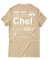 T-Shirt Αντρικό - Chef - Color Thumbnail Μπεζ
