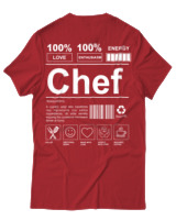T-Shirt  Γυναικείο - Chef - Color Thumbnail Κόκκινο