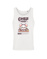 Αμάνικο Μπλουζάκι Αντρικό - Chef Mouse - Color Thumbnail 'Ασπρο