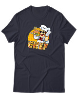 T-Shirt Αντρικό - Chef With Knife - Color Thumbnail Σκούρο Μπλε