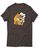 T-Shirt Αντρικό - Chef With Knife - Color Thumbnail Καφέ