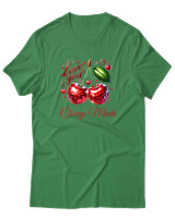 T-Shirt Unisex - Cherry Much - Color Thumbnail Πράσινο