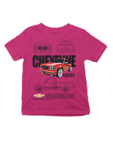 T-Shirt  Παιδικό - Cheyene 400ss - Color Thumbnail Φουξια
