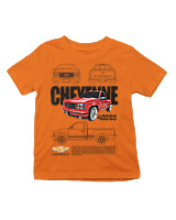 T-Shirt  Παιδικό - Cheyene 400ss - Color Thumbnail Πορτοκαλί