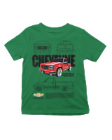 T-Shirt  Παιδικό - Cheyene 400ss - Color Thumbnail Πράσινο