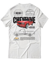 T-Shirt Unisex - Cheyene 400ss - Color Thumbnail Άσπρο