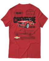T-Shirt Unisex - Cheyene 400ss - Color Thumbnail Κόκκινο