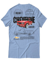 T-Shirt Unisex - Cheyene 400ss - Color Thumbnail Γαλάζιο