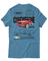 T-Shirt Unisex - Cheyene 400ss - Color Thumbnail Τιρκουάζ