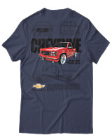 T-Shirt Unisex - Cheyene 400ss - Color Thumbnail Μπλε Γκρι